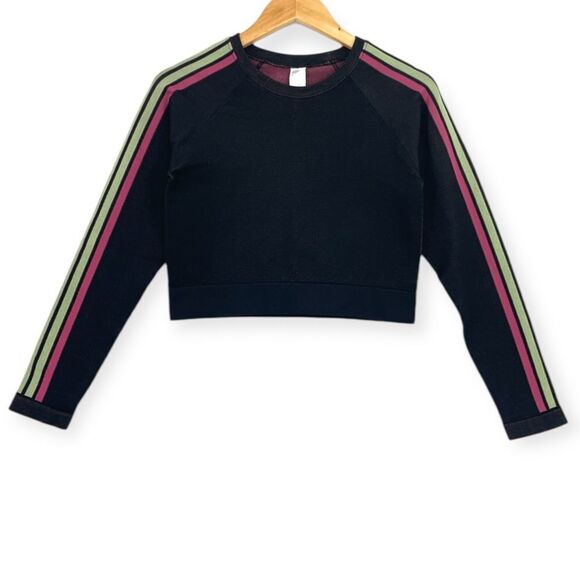 -Fabletics Women's Long Sleeve Cropped Athletic Top L - Picture 1 of 6